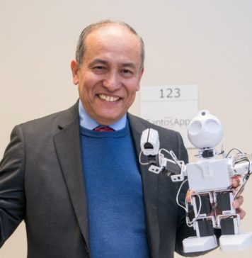 Diverse group of Entrepreneurs Build Milton’s Economy Omar Silva Fulchi owner of Robo Geek a company that teaches programming and robotics