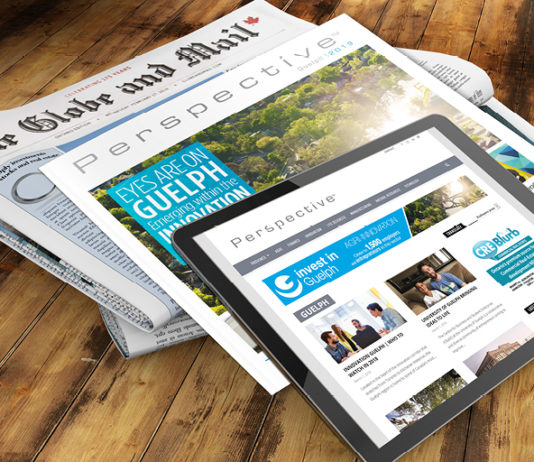 Guelph Economic Development published inside The Globe and Mail Guelph Economic Development globe and mail