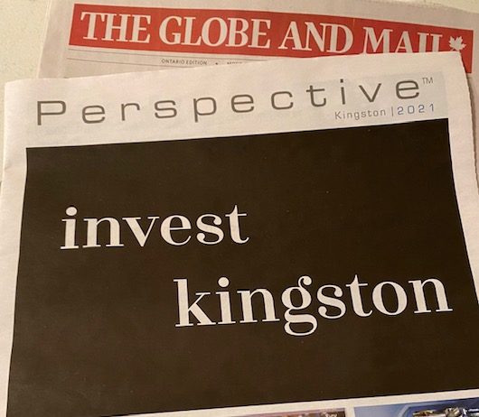Kingston Ontario in the Globe and Mail invest Kingston globe & mail