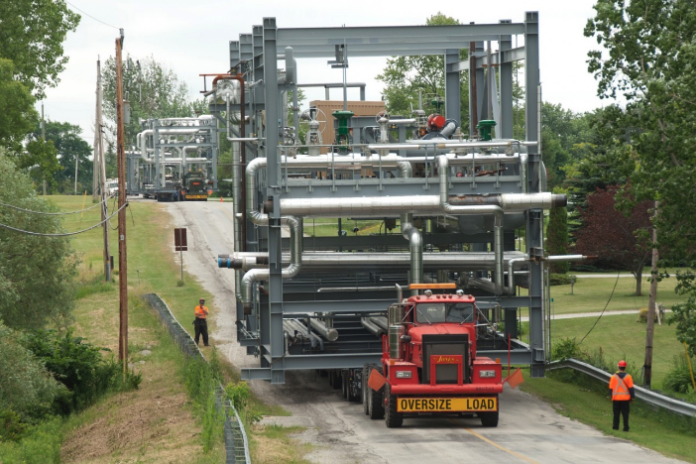 Oversized Load Corridor in Sarnia